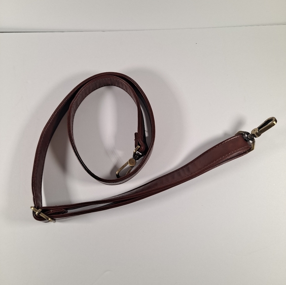 ECOSUSI Women's Briefcase Leather Laptop Brown Satchel with Bow Accent - Picture 5 of 9